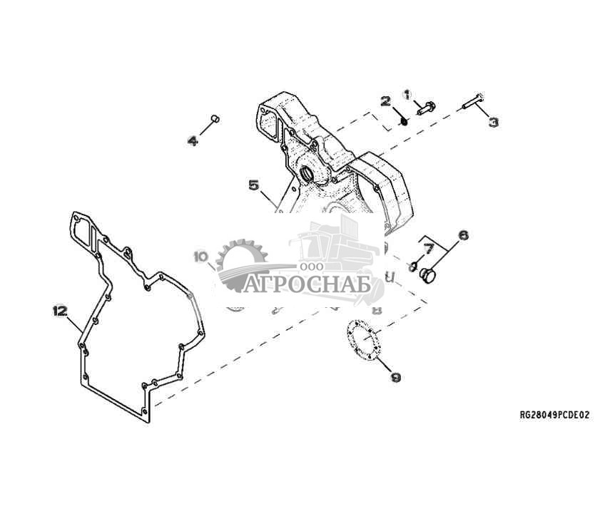 7703 Timing Gear Cover 